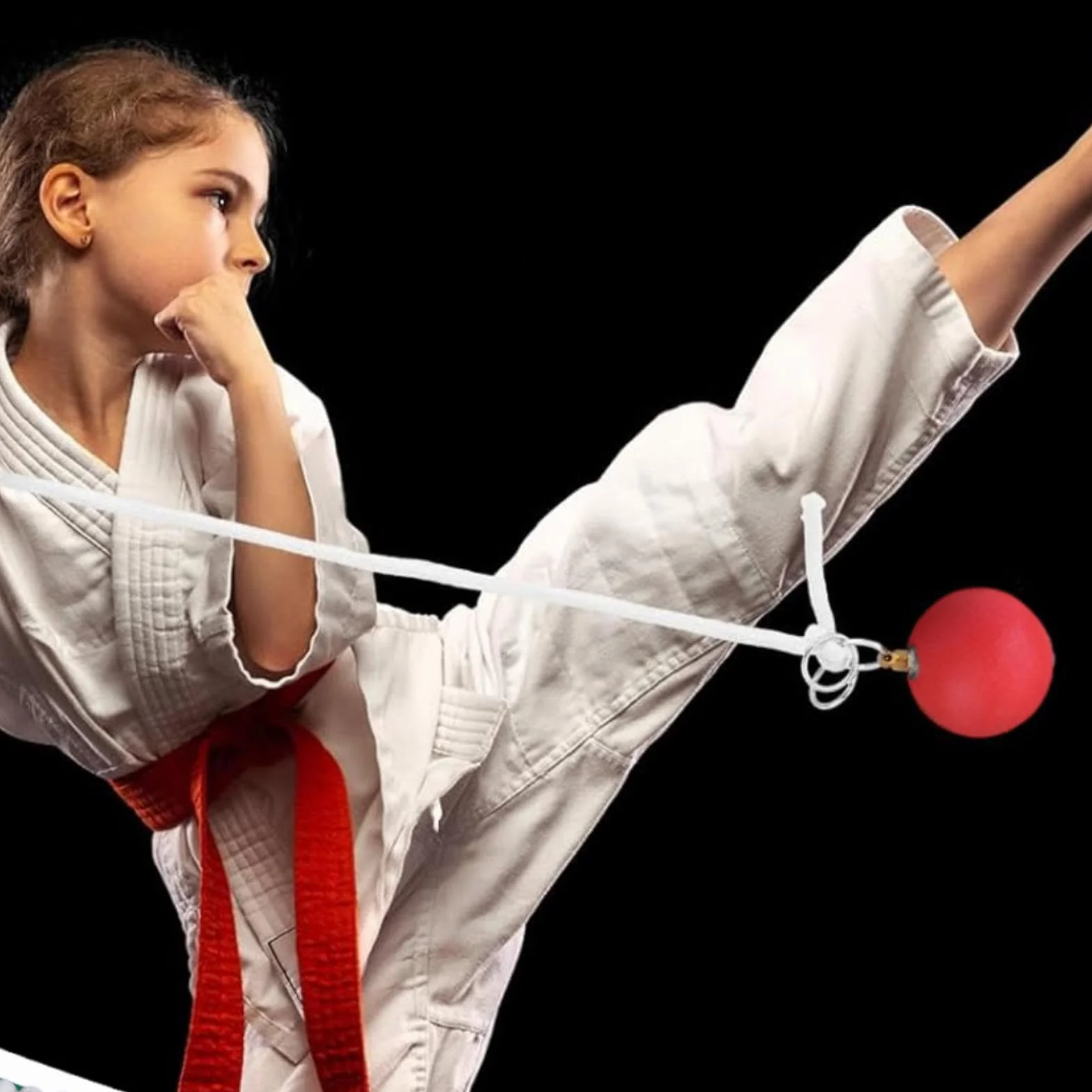 Práctica de lanzamiento de martillo, entrenador de dardos de cuerda, goma - Entrenador tradicional chino de artes marciales