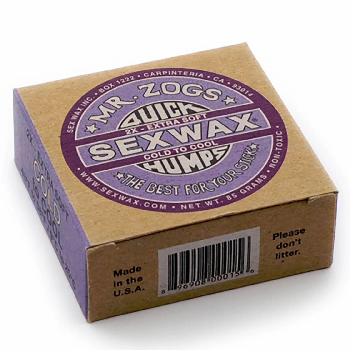 Sex Wax Surf Quick Jorobas morado Extra Suave
