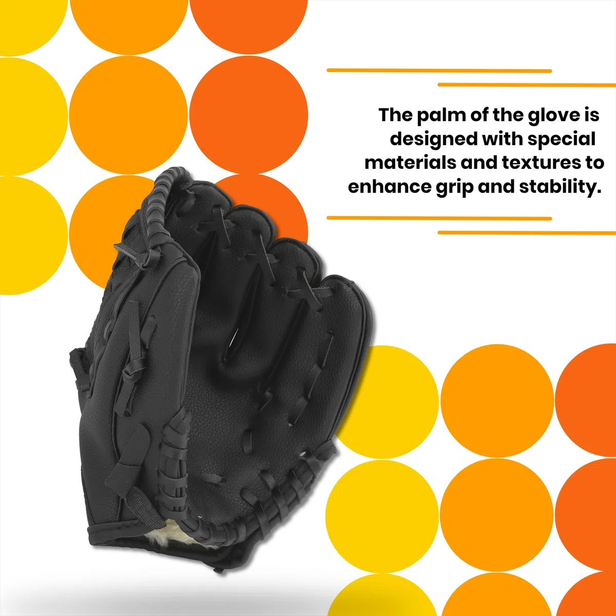 Guante de béisbol ergonómico de piel sintética, guantes de béisbol suaves, guantes de campo profesional, guantes de sóftbol para jóvenes y adultos