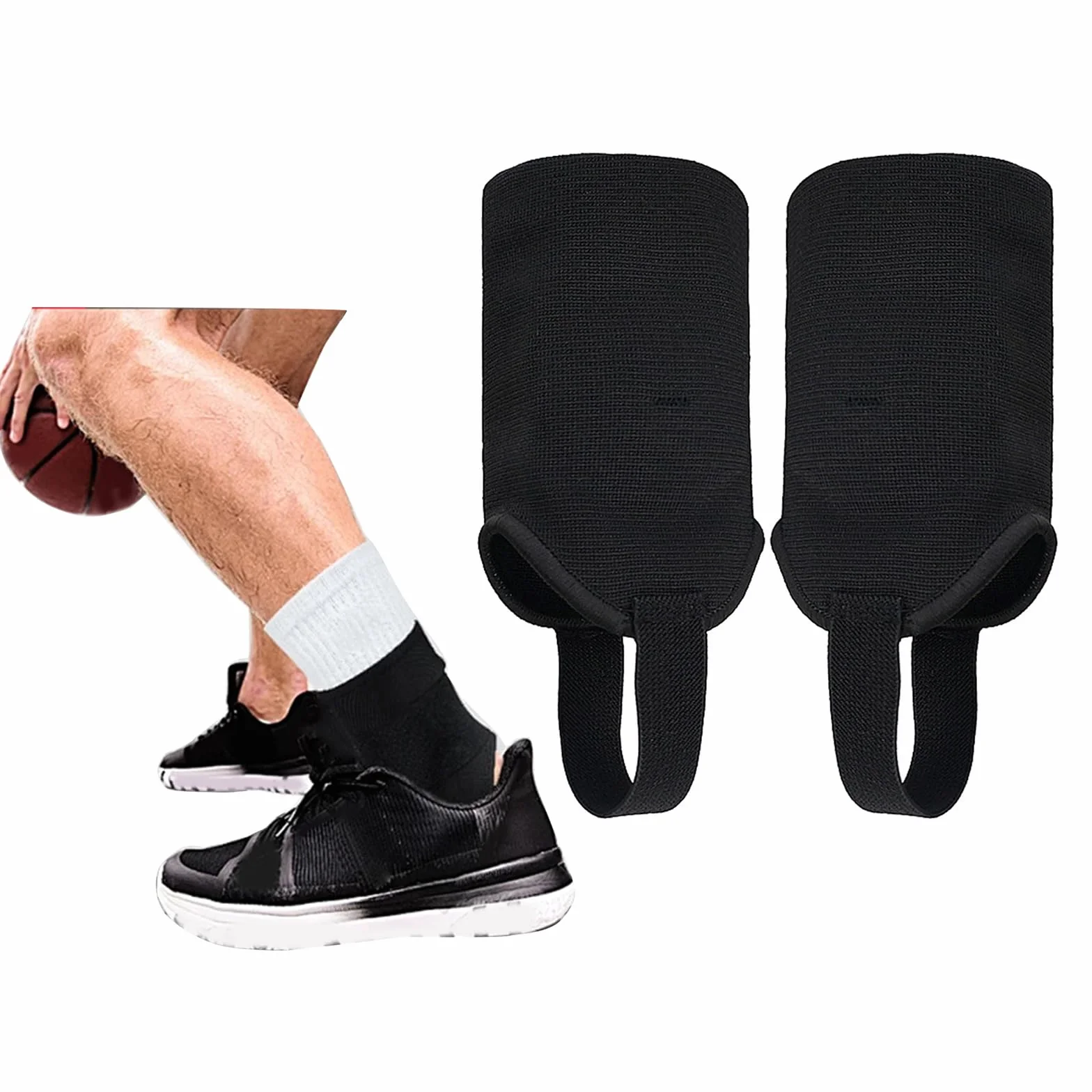 Protector de tobillo fútbol doble cara tobillera voleibol deportes al aire libre