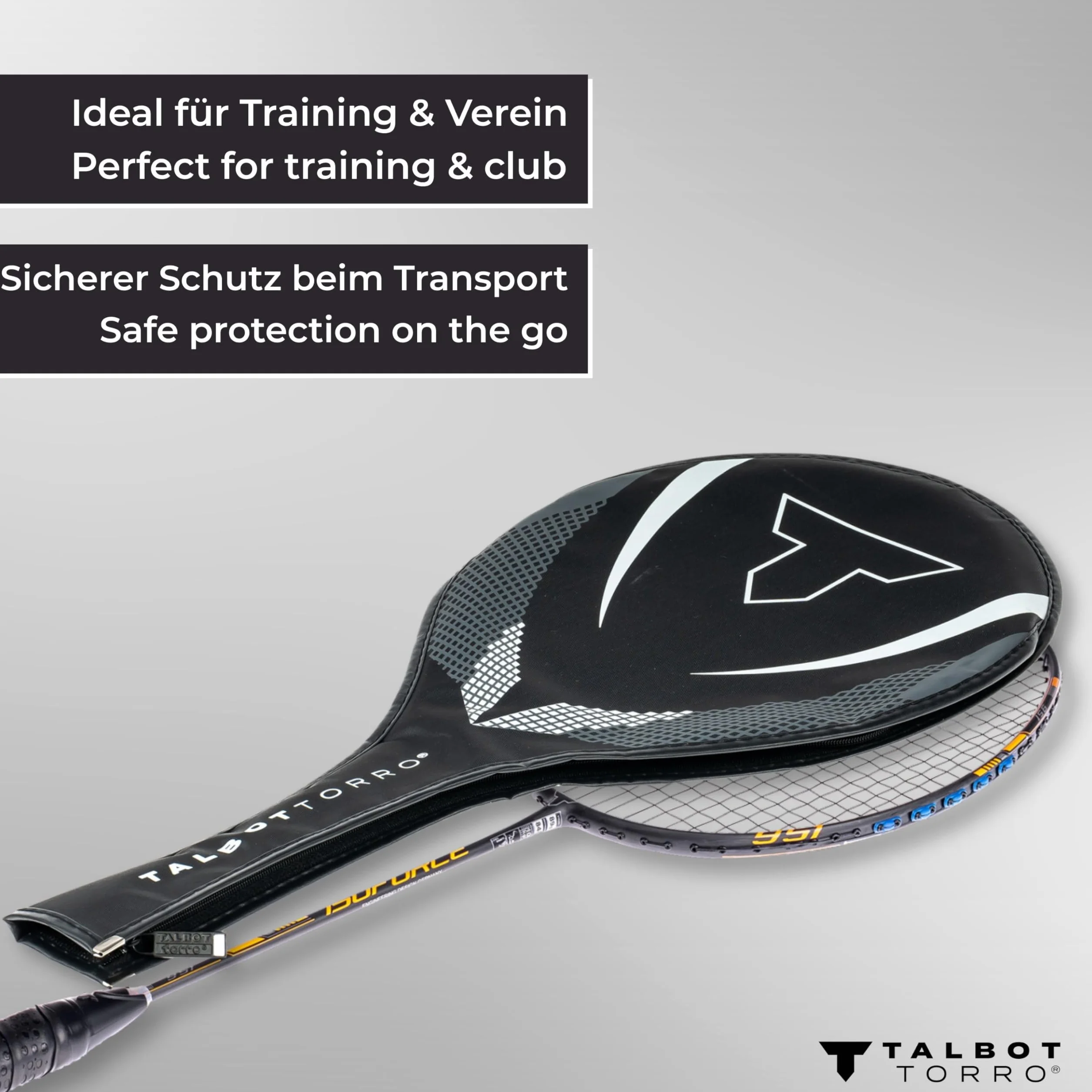 Talbot-Torro 3/4 Badminton-Schlägerhülle 449156