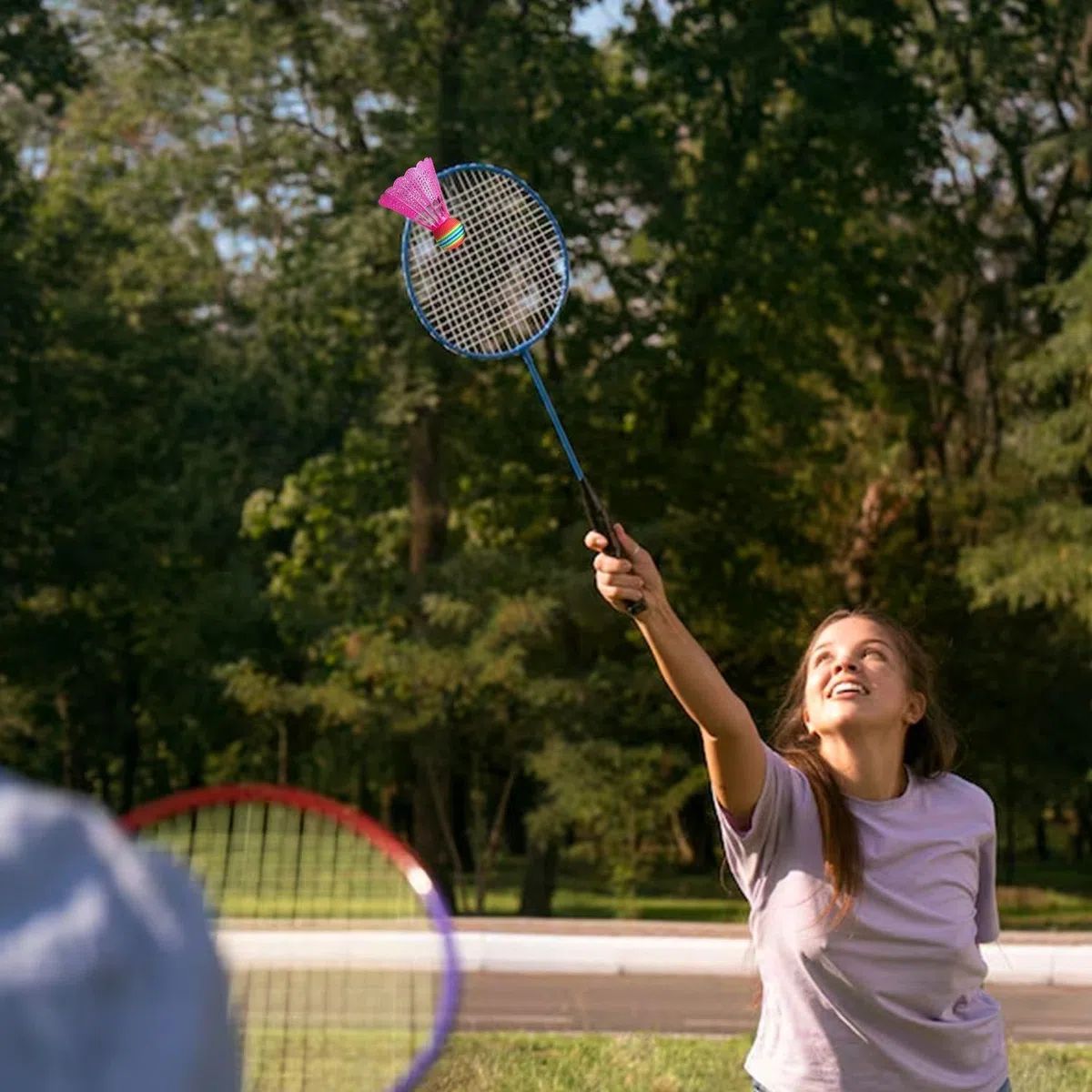 22 Pelotas De Bádminton De Plástico, Bádminton Creativo De Color, Duraderas Y Fuertes, Adecuadas para Competiciones Deportivas, Entretenimiento Y Entrenamiento.