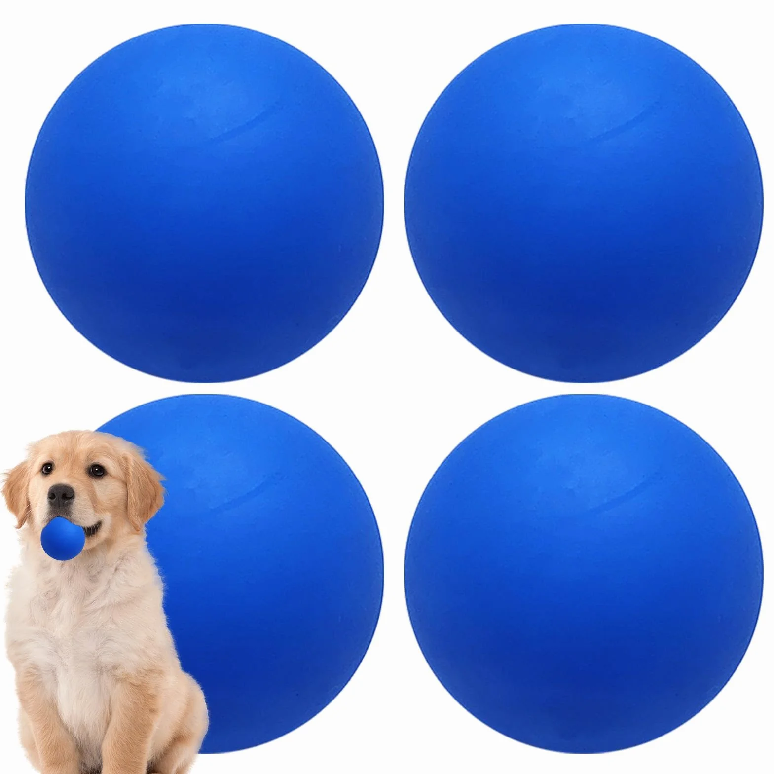 Pelota de squash para principiantes, 4 unidades, goma de alta elasticidad