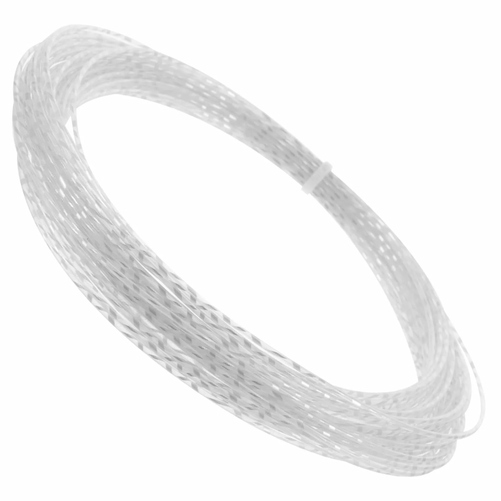 Toyvian Cuerda de Reemplazo para Pala de Bádminton de Nailon Blanco, Fácil de Usar, Adecuada para Entrenamiento de Principiantes, Resistente y Amortiguadora