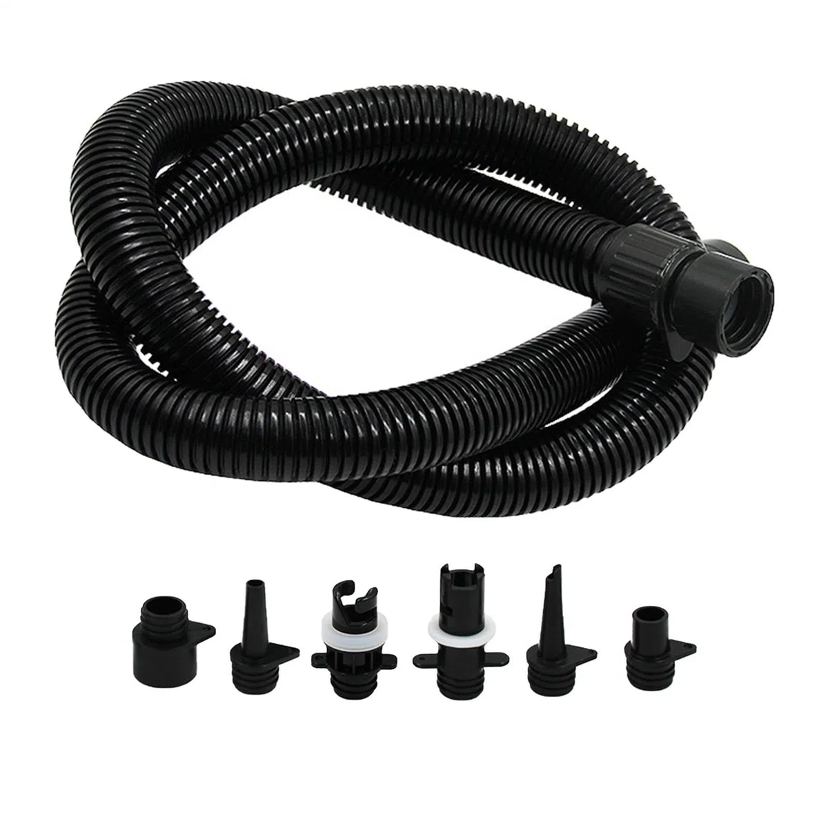 Manguera Para Inflador,Manguera Extraíble Para Bomba De Aire | Conector Multifuncional Ligero Portátil para Barca, Tabla de Paddle Inflable, Colchoneta, Balsa, Tienda, Kayak y Piscina