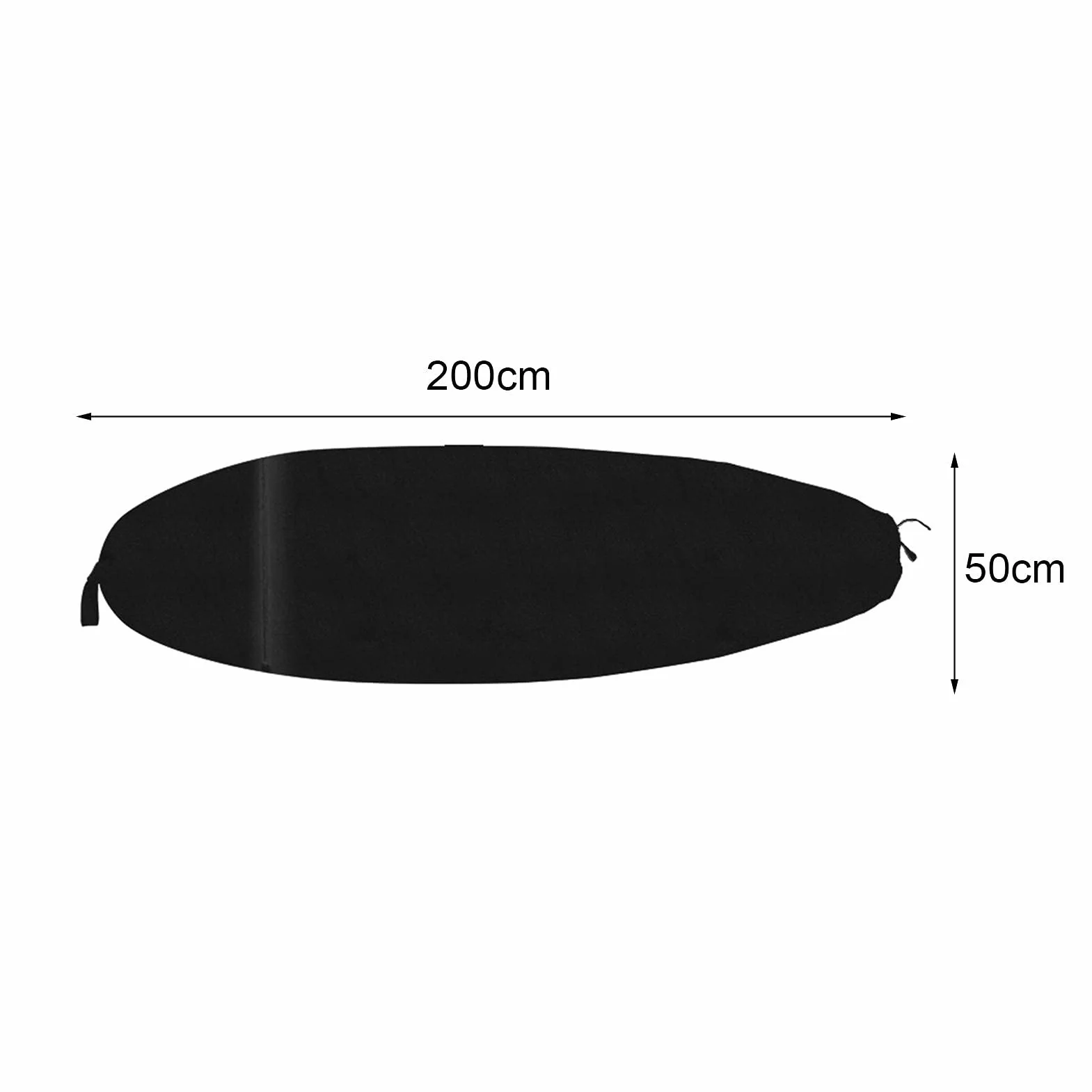 Fundas para Surf,Bolsa para Surf - Calcetín Tabla Surf Impreso Buena Cubierta Efecto a Prueba Viento para Tabla Corta, calcetín funboard multifunción
