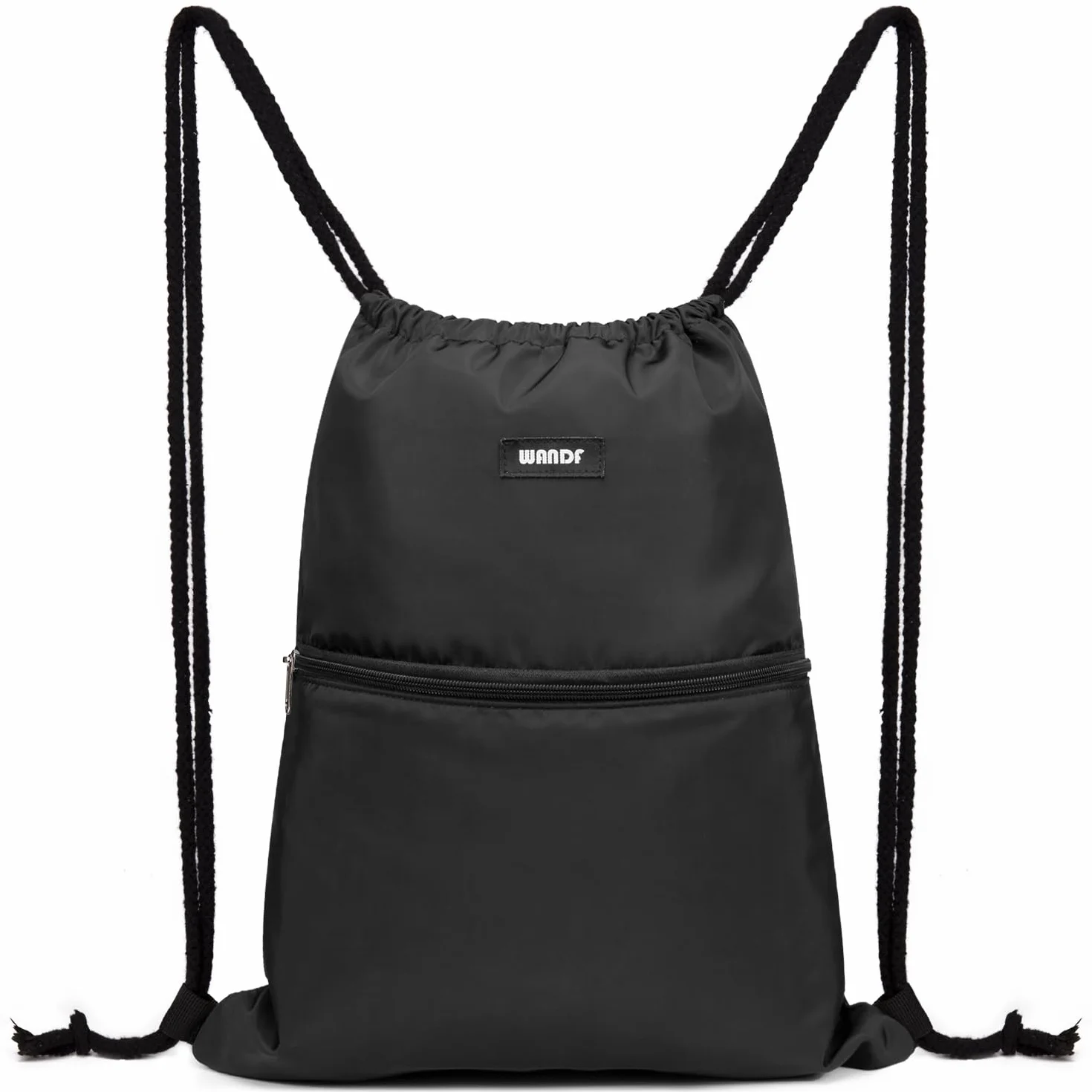 WANDF Mochila de Cuerdas Bolsa de Gimnasio para Mujer Hombre