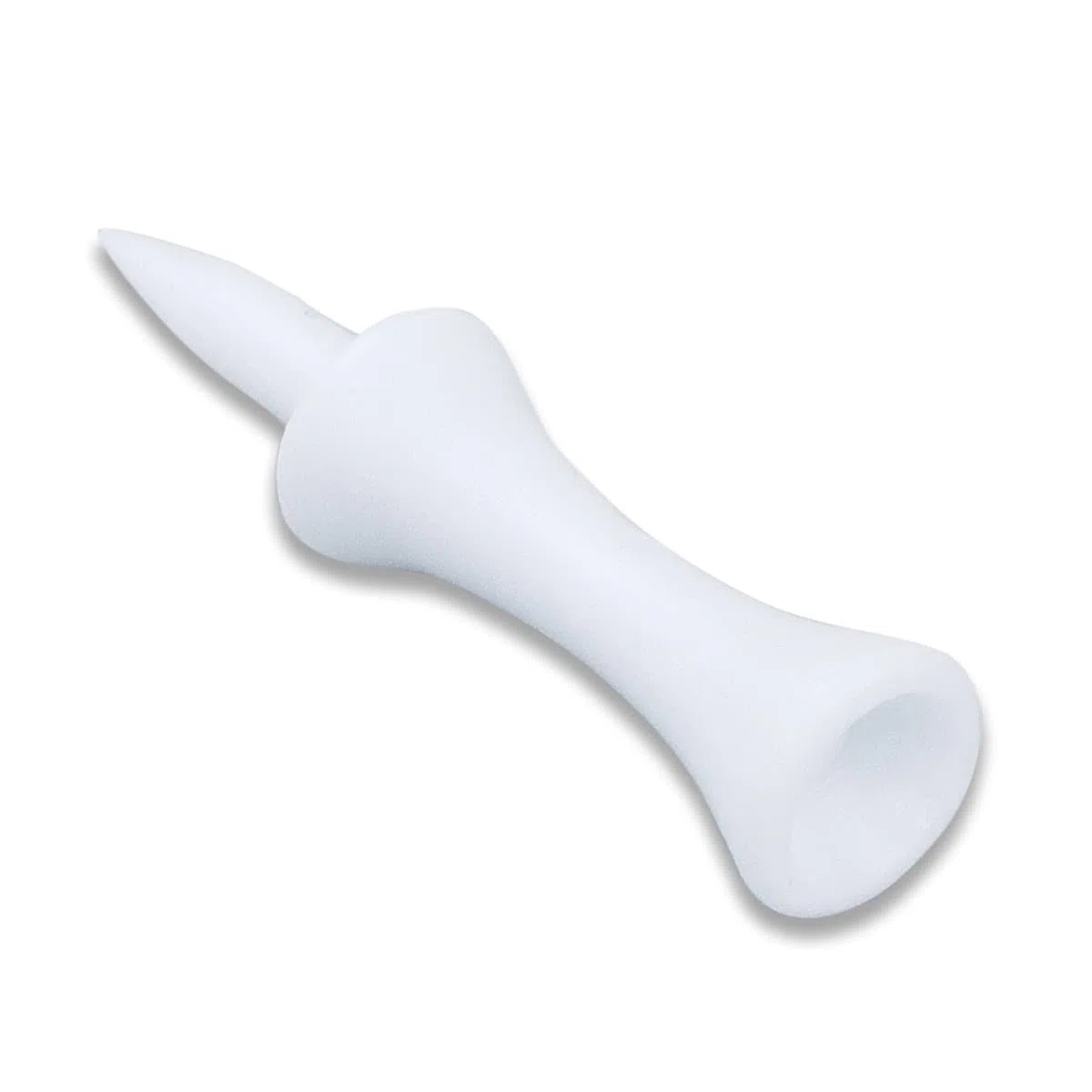 Golf Step Down - Tees de plástico para Castillo 100 Unidades(Blanco,51mm)