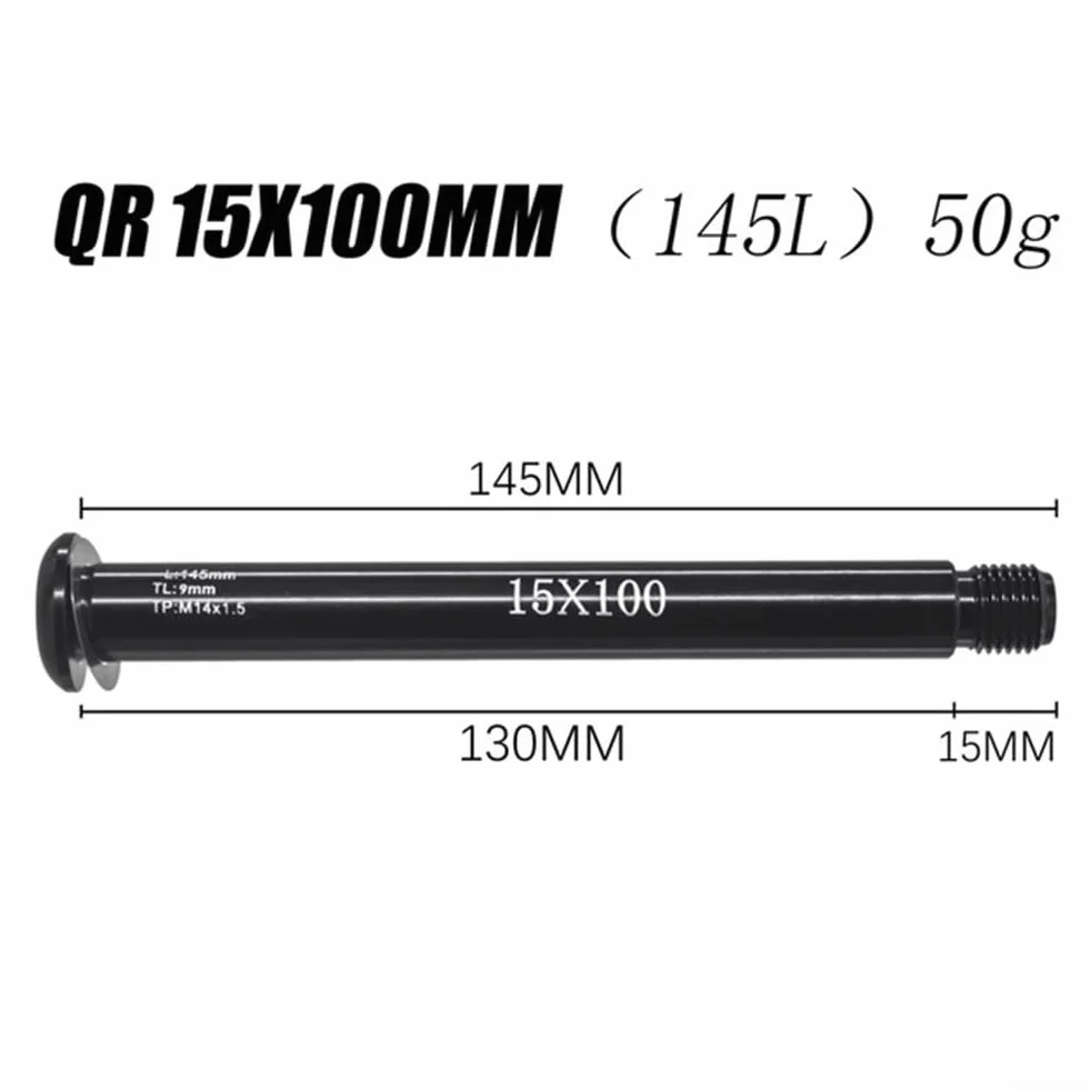 Eje pasante de horquilla delantera compatible con FOX SC32/34/36, pincho QR de 15 mm, accesorio de bicicleta de aluminio (FOX QR15 x 110 mm)