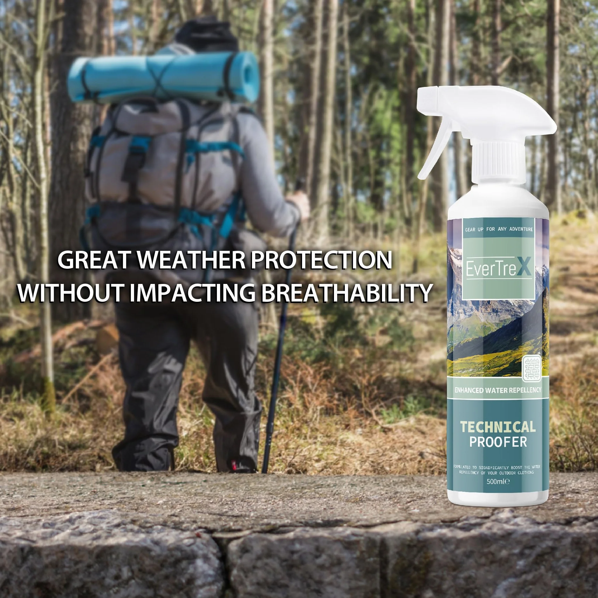 Proofer Spray técnico impermeabilizador textil para ropa Gore-Tex 500 ml