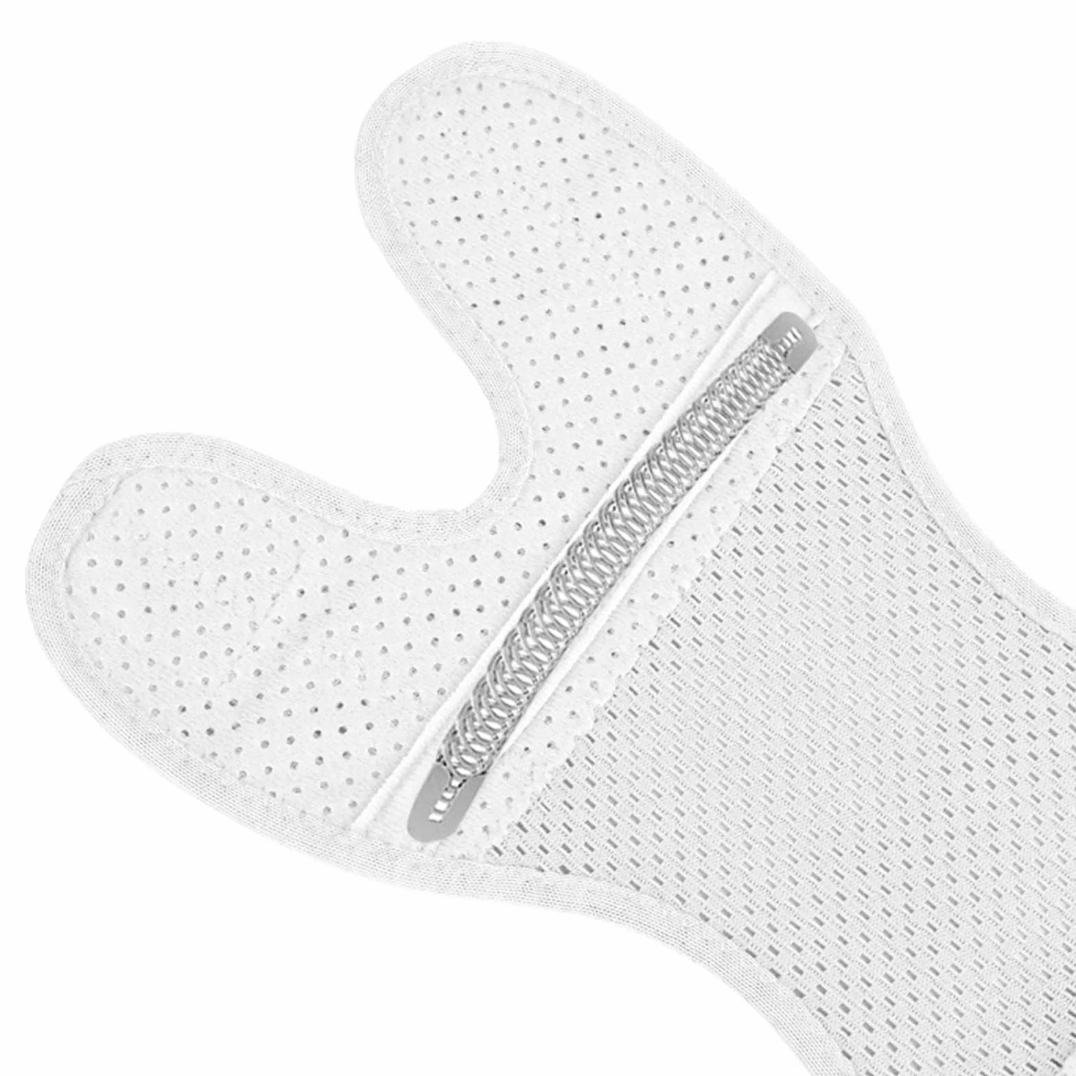 Rodillera ajustable con estabilizadores de resorte, protectores de rótula transpirables para fitness y running