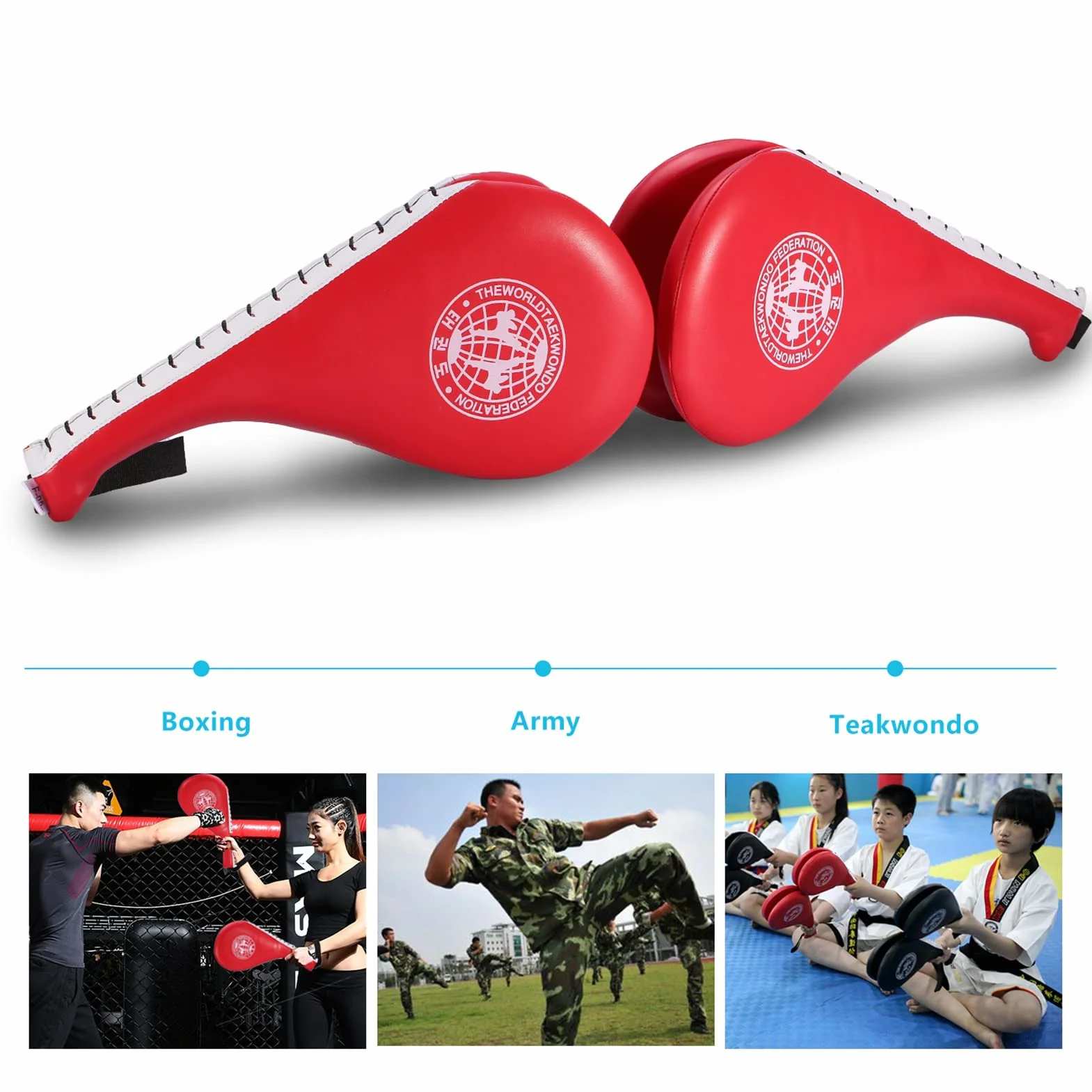 Kick Pad Target Tae Kwon Do Karate Kickboxing Entrenamiento