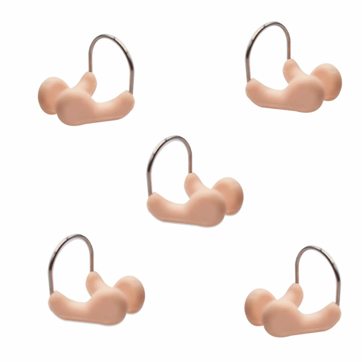 Pinzas para la Nariz, 12 Piezas Pinza de Nariz para Natación Unisex Impermeable Silicona Clip de Nariz Retenedor Fiablepara Pinzas Nariz Natacion para Nadadores de Ocio