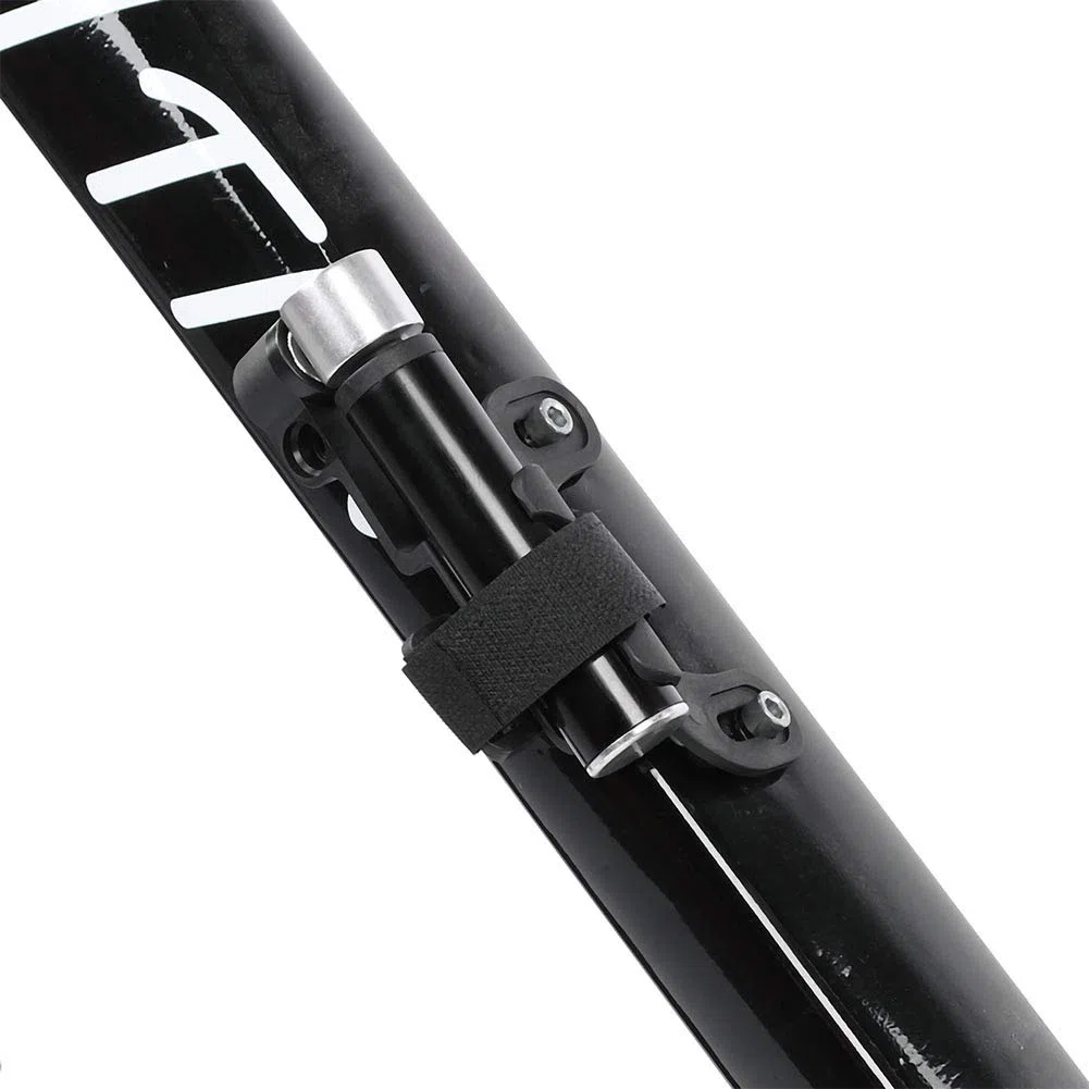 Bomba de Bicicleta, Mini Bomba de Aire portátil para neumáticos de Bicicleta Alta presión 120PSI Aleación de Aluminio Boquilla de Francia y Boquilla de EE. UU. para Bicicleta de montaña o