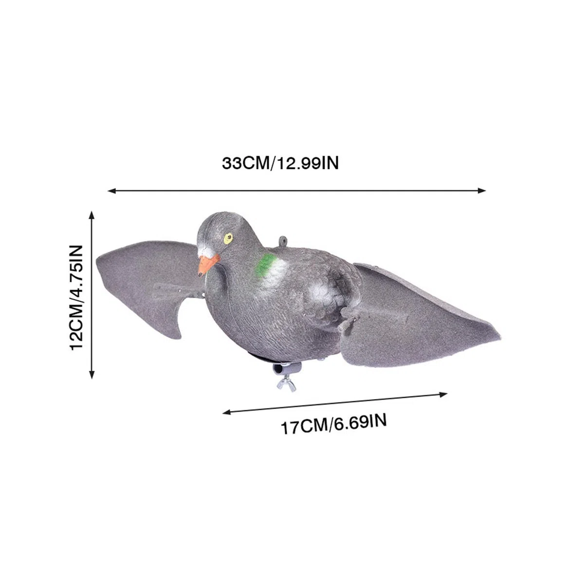 Genérico Señuelo De Caza: Señuelo De Caza De Palomas con Alas Impulsadas por El Viento | Señuelo De Voladora, Señuelo con Forma De, Señuelos De Caza De Palomas, Decoración Al Aire Libre para Esta