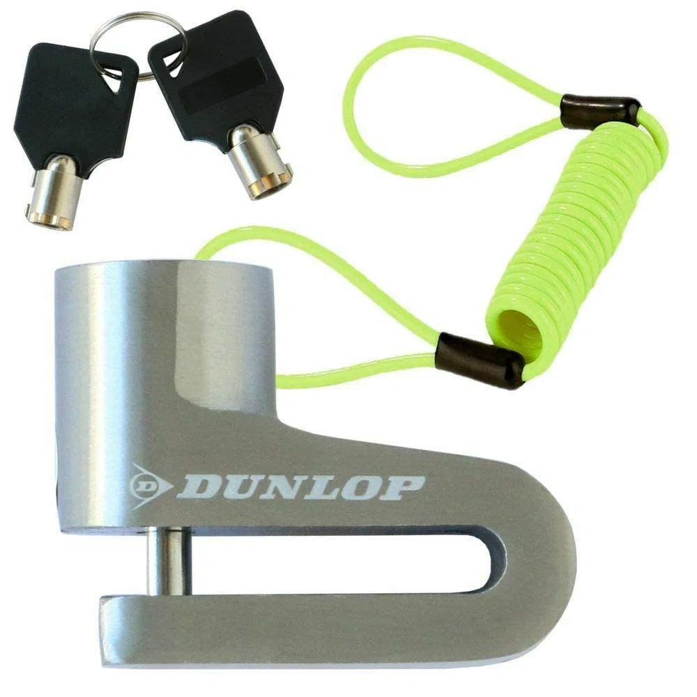 Candado para disco de freno de motocicleta, 4 mm de diámetro, con cable de memoria de 1,5 m, para moto y bicicleta