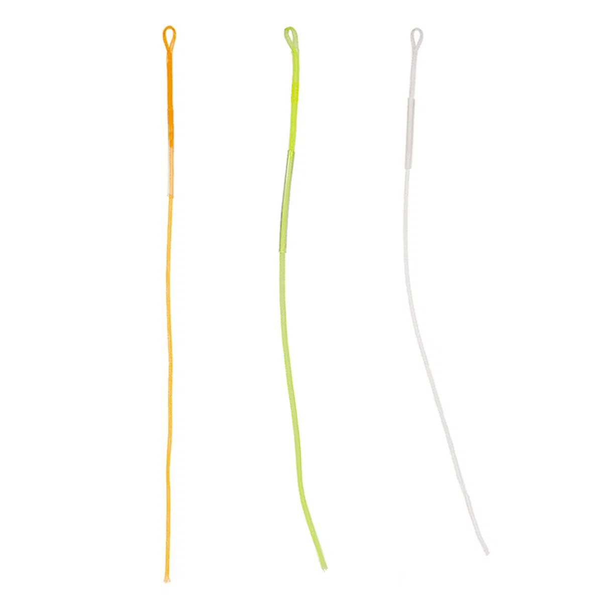 Conector trenzado de pesca con mosca, resistente al desgaste, 20/30/50 libras, 10 unidades/paquete de conectores de línea de mosca de nailon trenzado para conectores de pesca con mosca