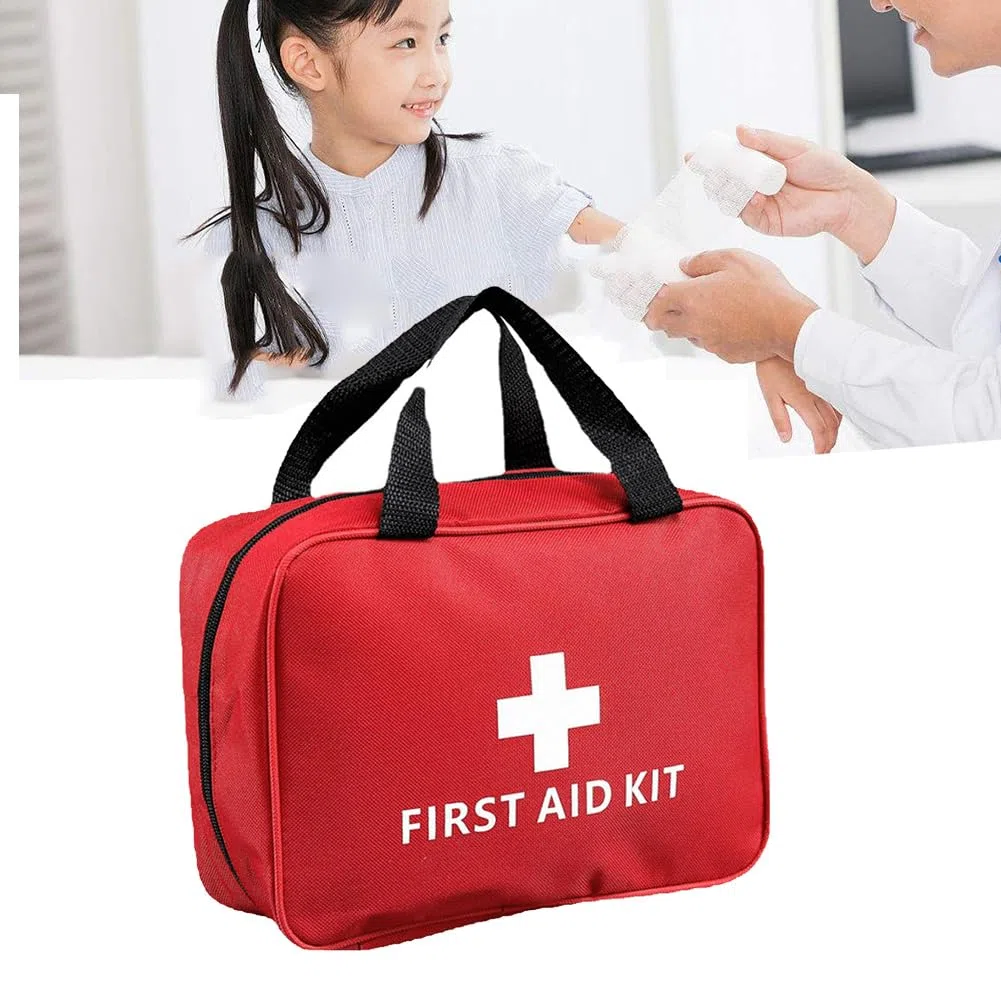 Bolsa De Medicina Portátil, Portátil Bolsa Médica Vacía, Primeros Auxilios Portátil Bolsa, Vacío Botiquín De Primeros Auxilios, Kit De Primeros Auxilios De Viaje Portátil Para Hogar, Camping