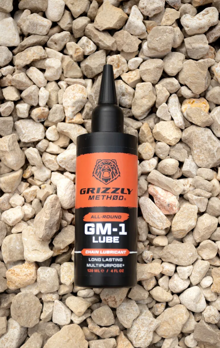 Aceite Sintético Cadena Bicicleta 120ml | Multiusos y Antidesgaste | Grizzly Method GM-1 Lube | Todo Clima y Lluvia | MTB, Carretera y E-Bike