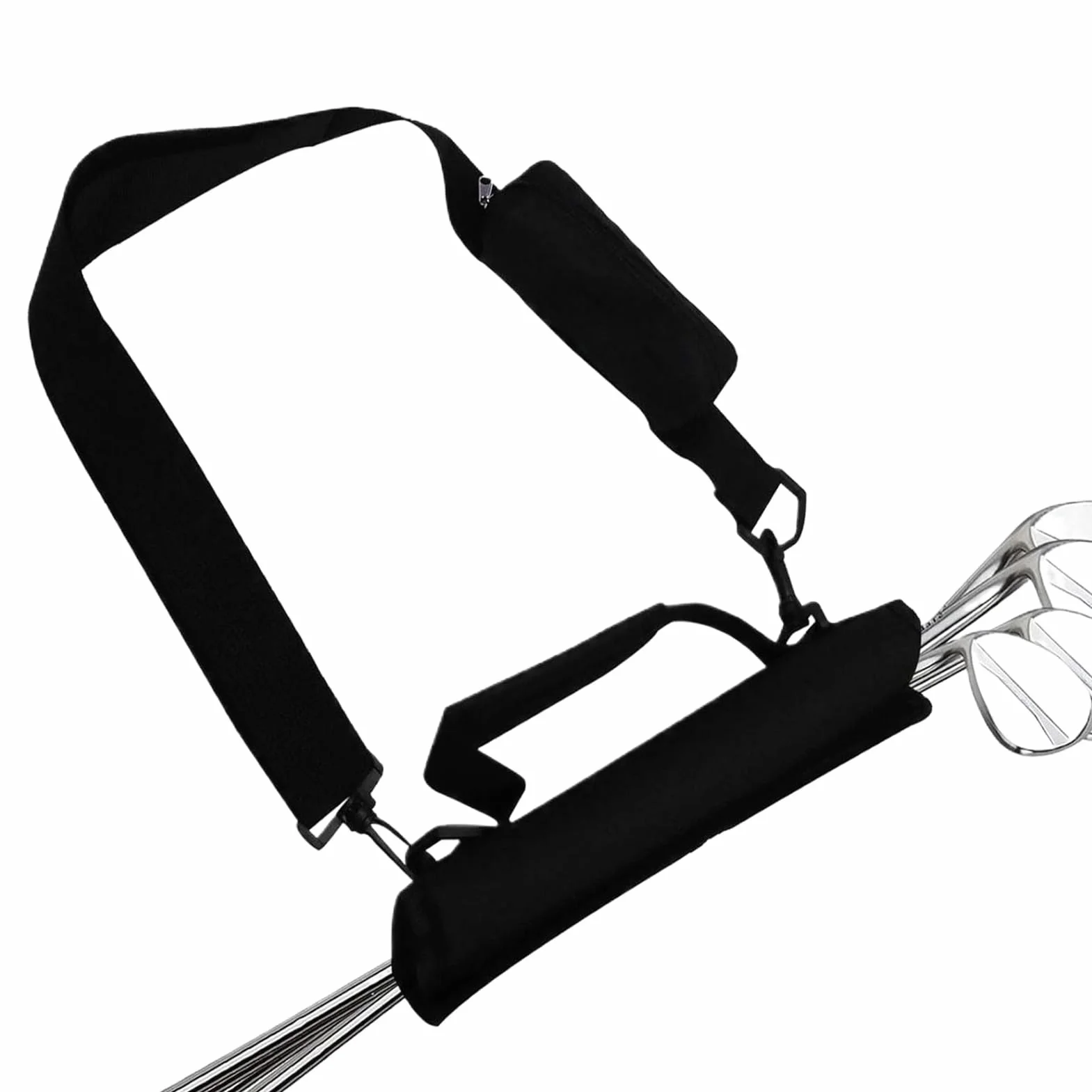 Bolsas De Palos De Golf para Hombres | Bolsas De Golf Portátiles - Impermeable Y Plegable con Capacidad para 8-10 Palos Destinada A Entrenamiento En Interiores Deportes De Campo Y Estudiantes