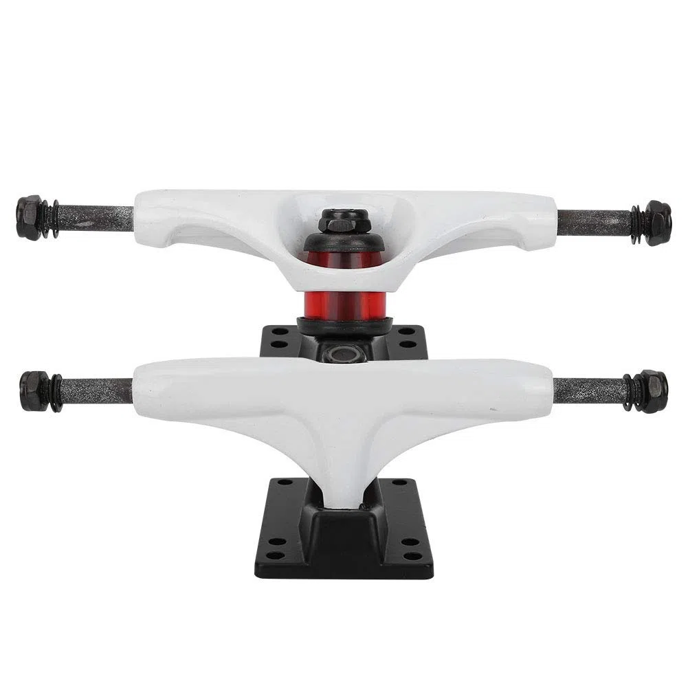 Tbest Trucks 8.25,2 Piezas 5 Pulgadas Aleación de Aluminio y Magnesio Puente Profesional Skate Board Bracke