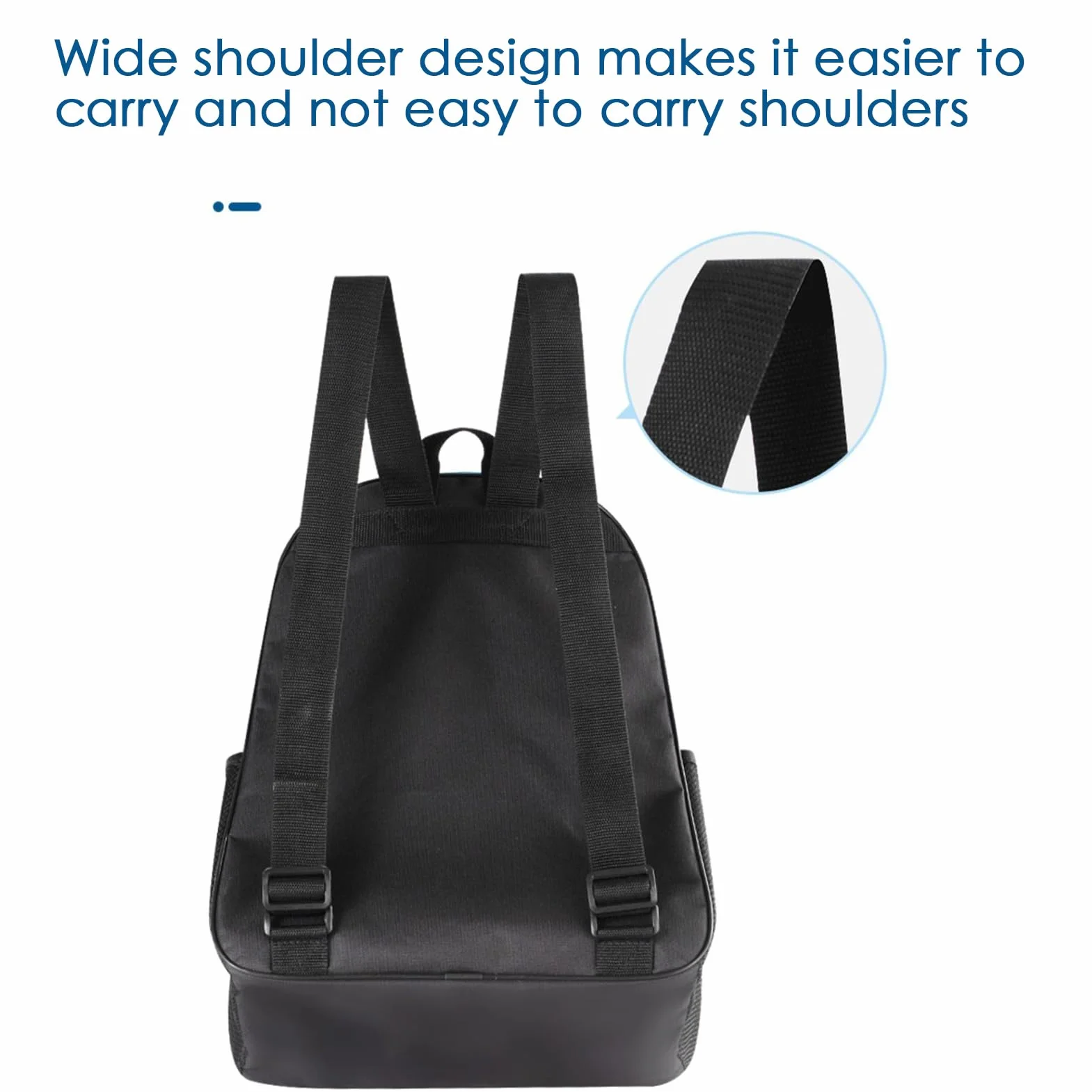 Mochila Para Almacenamiento De Patines 35x17x43cm Resistente A La Intemperie Ajustable