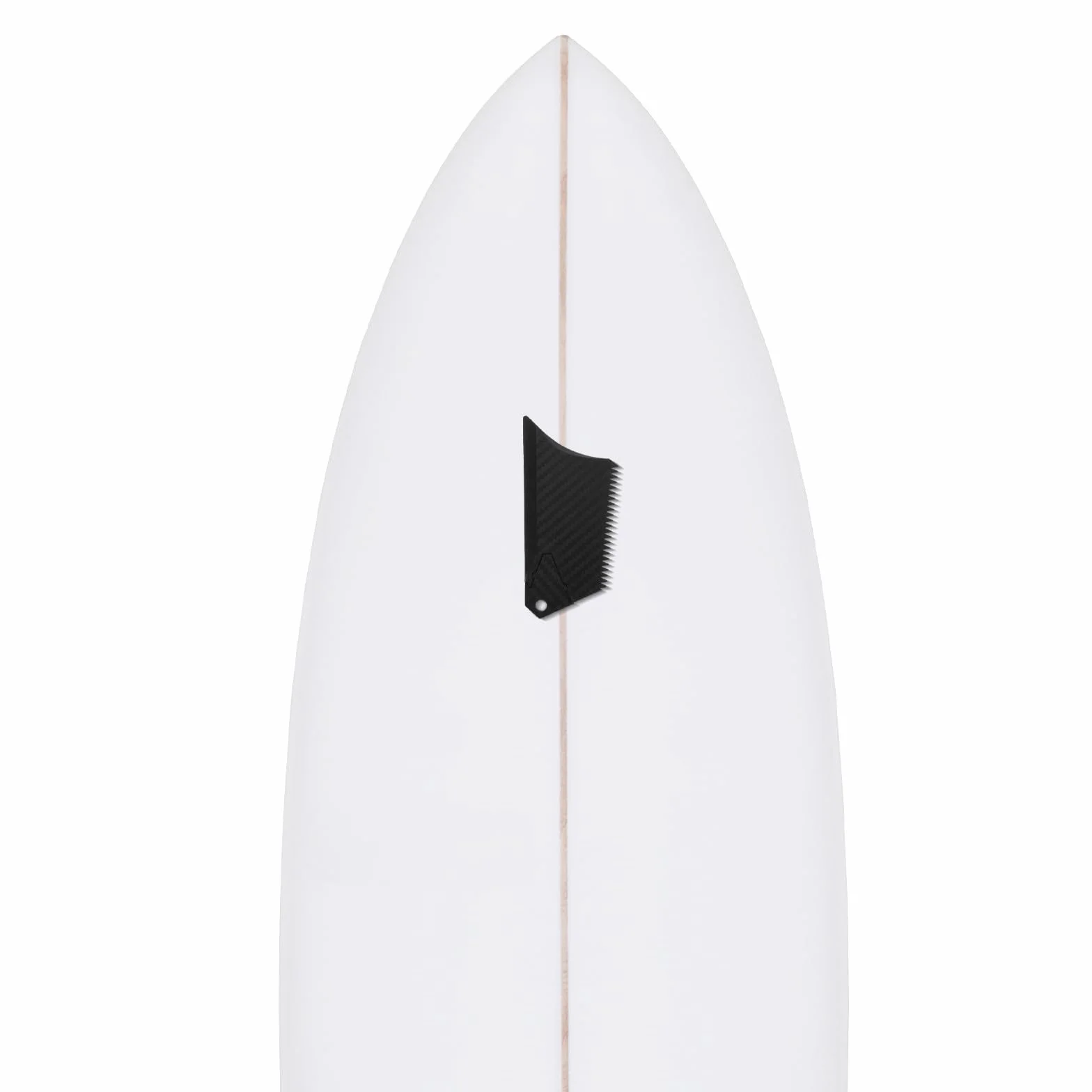 Peine Trapezoidal para Cera de Tabla de Surf con Textura de Carbono, ABS Resistente