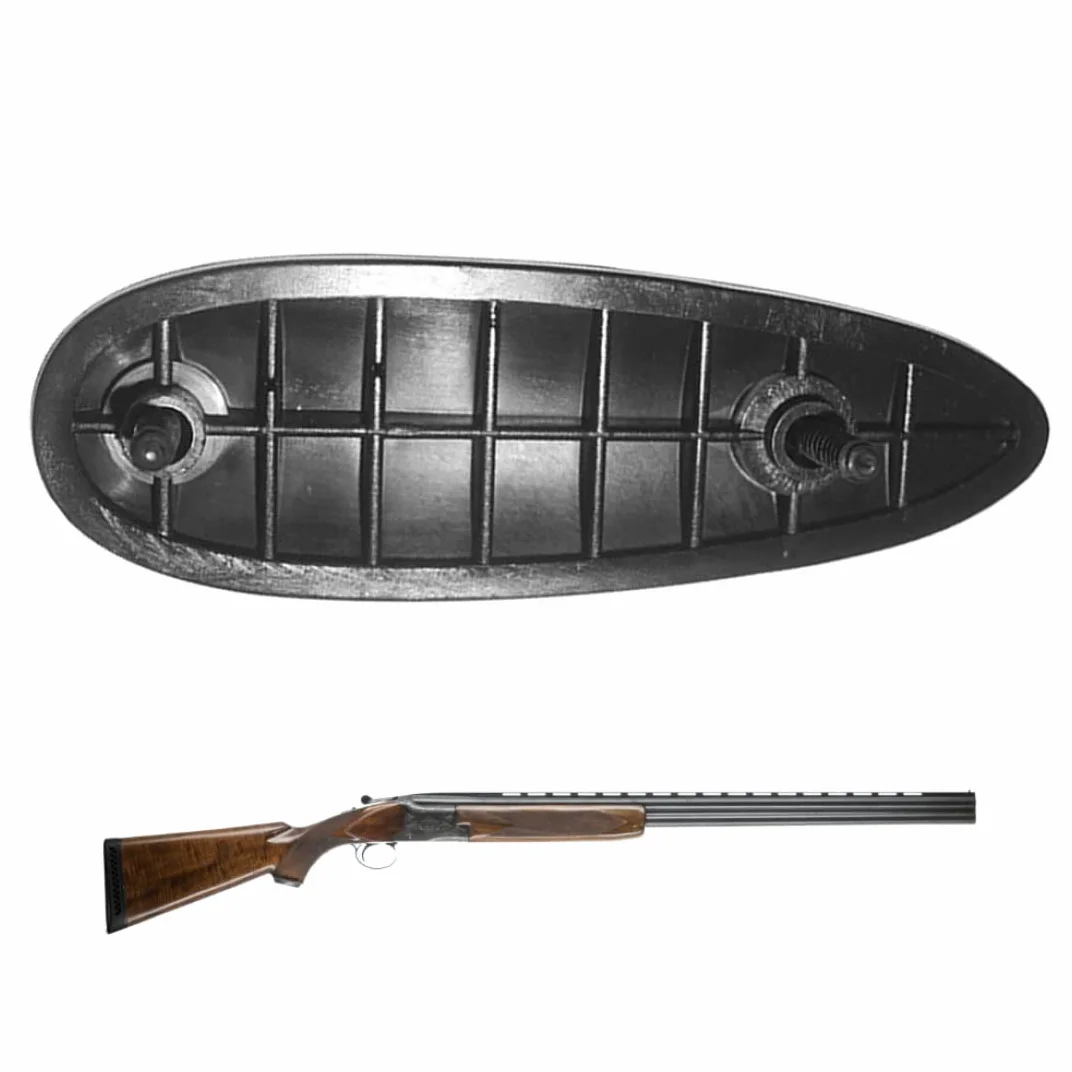 Capa de retroceso almohadilla de combate almohadilla de culo retroceso protector de culo absorbente de goma almohadilla de retroceso antideslizante de choque protector al pad buttstock suministros