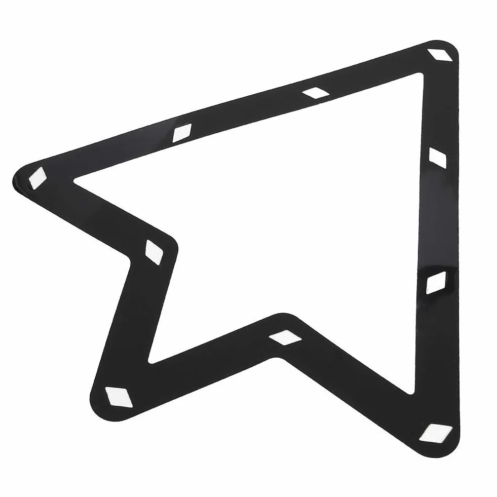 VGEBY1 Hojas de Billar 6 Piezas Set de Posicionamiento para Racks de Bolas 9 y 10
