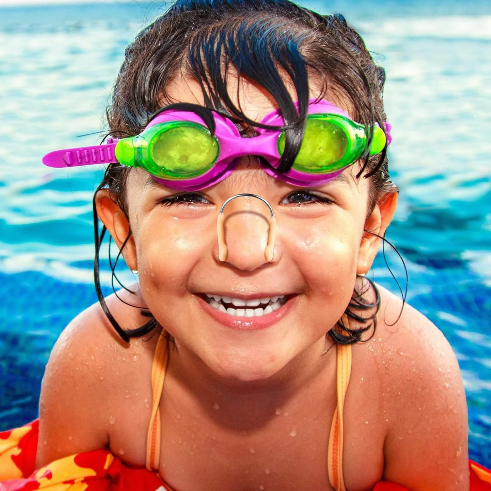 Pinzas para la Nariz, 12 Piezas Pinza de Nariz para Natación Unisex Impermeable Silicona Clip de Nariz Retenedor Fiablepara Pinzas Nariz Natacion para Nadadores de Ocio