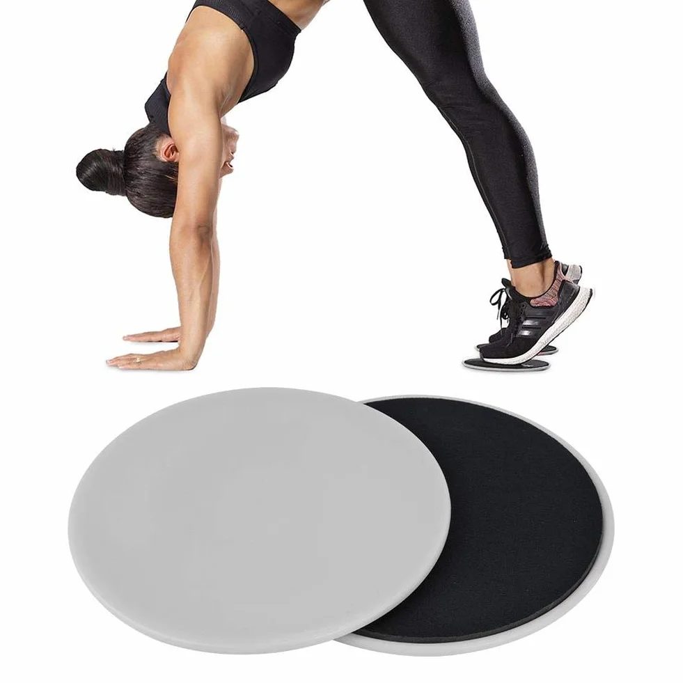 Yosoo Health Gear Discos de Fitness 2 unidades Discos de Deslizamiento Deslizador Disco de Fitness Ejercicio Placa deslizante Discos Correderos Fitness Core Slider Workout para Gimnasio