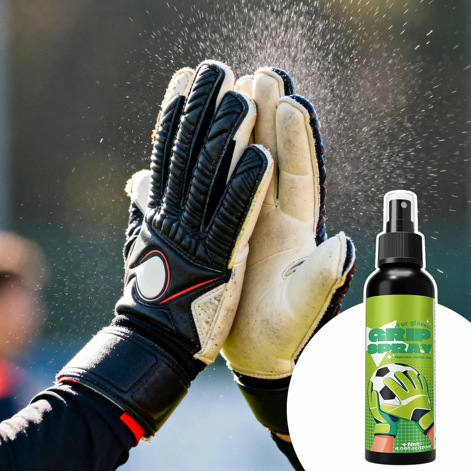 Genérico Spray Antideslizante para Calzado, Adherente para Guantes de Portero - Deportes Entrenamiento Gimnasio