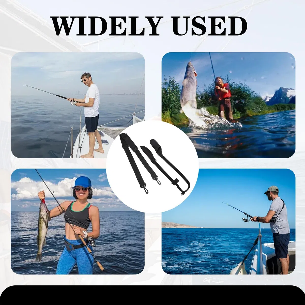 Protector de Caña de Pescar Ajustable en Neopreno Magic Baits - Cinta Protectora Resistente y Duradera para Cañas de Pesca de,para Transporte Seguro y Protección Óptima (1)