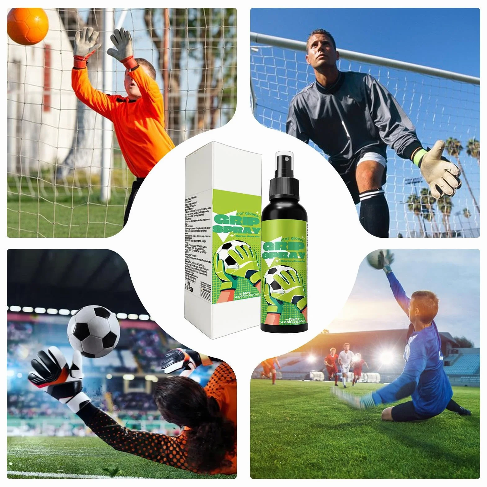 Genérico Spray Antideslizante para Calzado, Adherente para Guantes de Portero - Deportes Entrenamiento Gimnasio