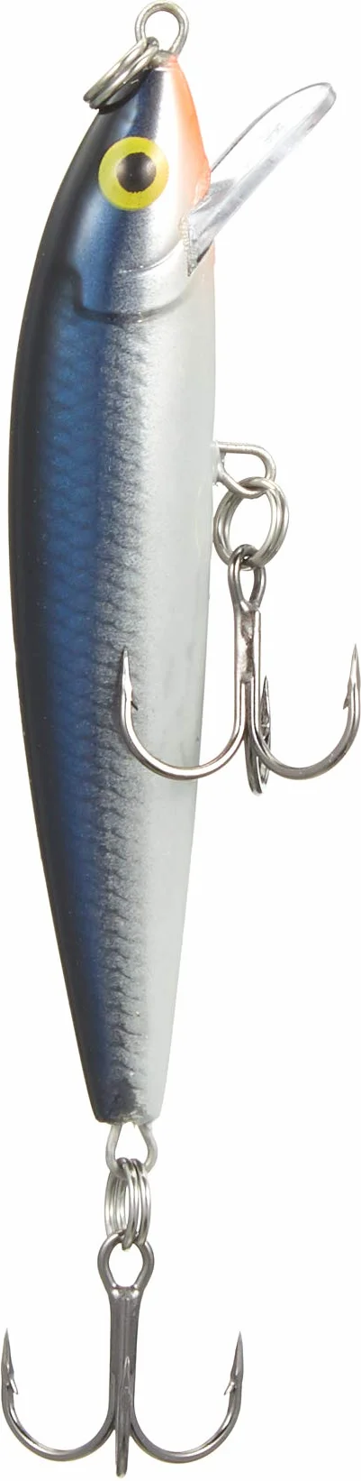 Rapala - Señuelo de Pesca Husky Jerk - Material de Pesca con Cuerpo de Densidad Neutra - Señuelo Pesca de Agua Dulce - Profundidad de Nado 1,2-1,8m - 8cm/6g - Hecho en Estonia - Silver