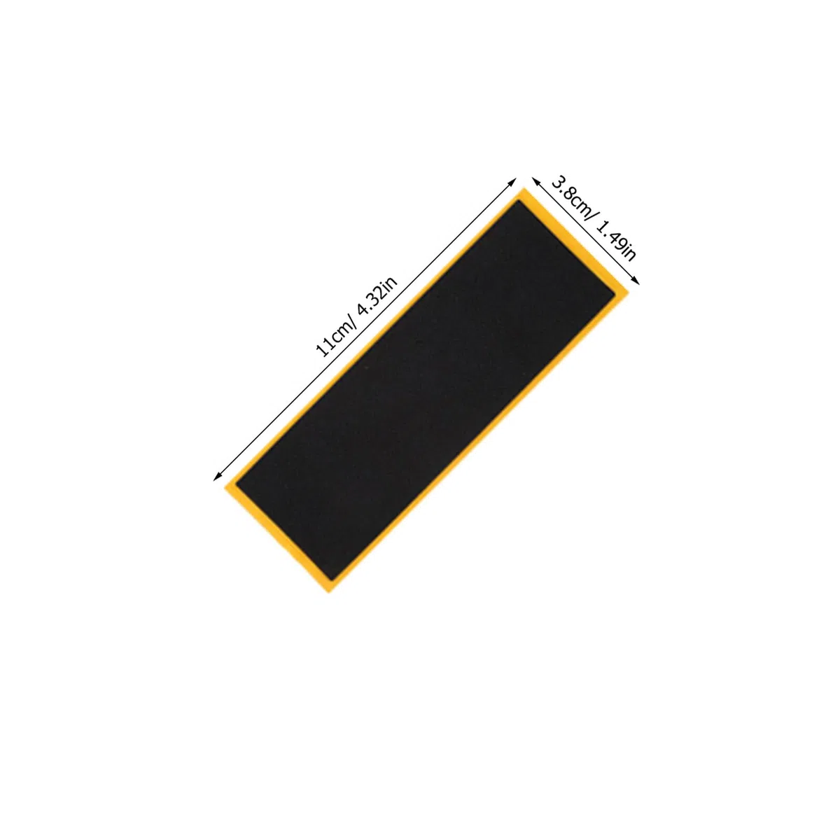 15piezas Unidades Cinta Antideslizante para Fingerboard de Adhesiva Resistente para Entrenamiento y Competición de Skateboards de Dedos