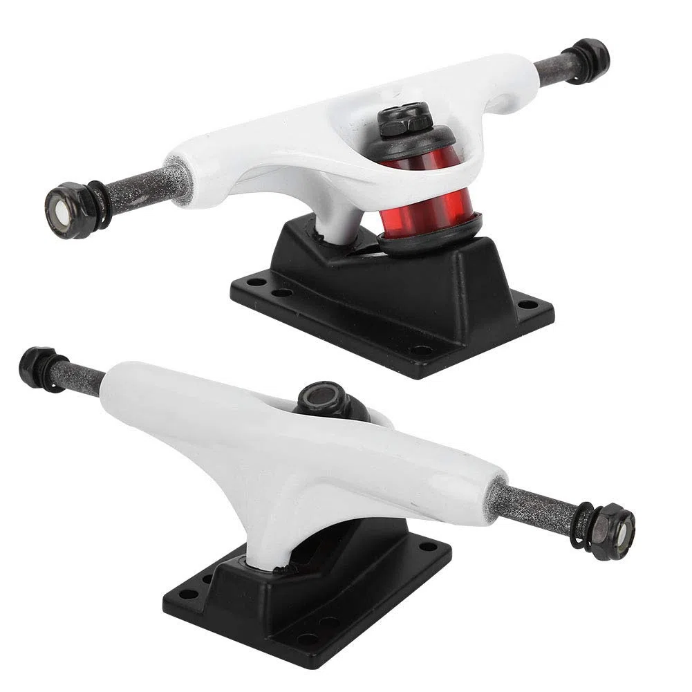 Tbest Trucks 8.25,2 Piezas 5 Pulgadas Aleación de Aluminio y Magnesio Puente Profesional Skate Board Bracke